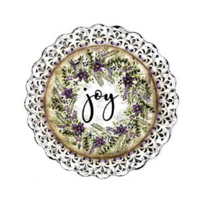 Lavender Lace Plaque Pattern by Chris Haughey