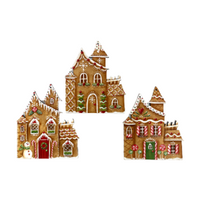 Gingerbread House Ornaments Pattern by Chris Haughey