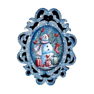 Freezing Season Ornament Pattern by Chris Haughey