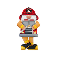Firefighter Gnome Pattern By Jeannetta Cimo