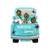 Spring Hoppin' In Pattern By Jeannetta Cimo