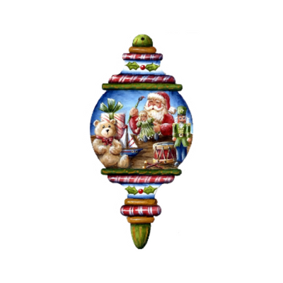 Santa's Workshop Ornament Pattern by Chris Haughey