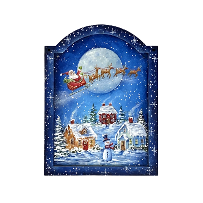 Merry Christmas To All Ornament Pattern by Chris Haughey