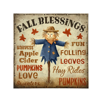 Fall Blessings Scarecrow E-Pattern
