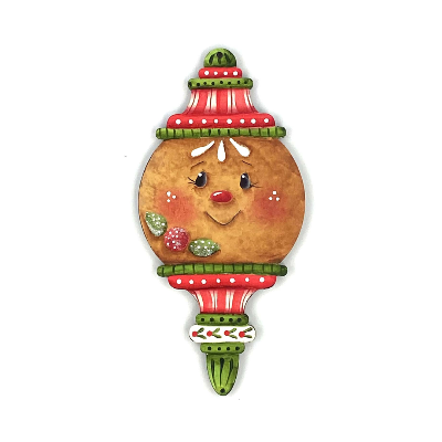 Fancy Gingerbread Ornament E-Pattern