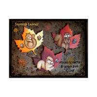 Squirrely Leaves E-Pattern