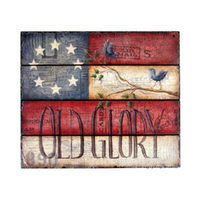 Old Glory Plaque Pattern