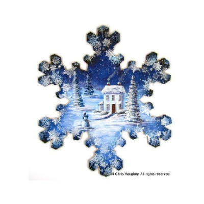 Winter Wonderland Snowflake Pattern