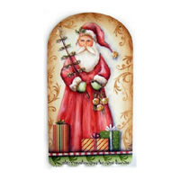 Jingle Santa Plaque Pattern