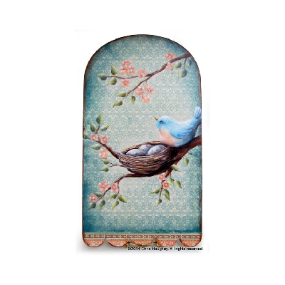 Joyful Bluebird Plaque Pattern
