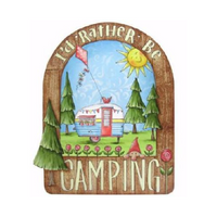 I'd Rather Be Camping Pattern
