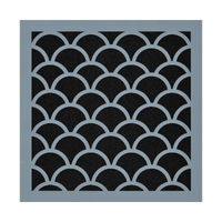 Arched Background Stencil