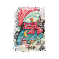 Frosty Snow Globe Pattern
