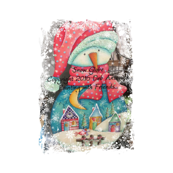 Frosty Snow Globe Pattern