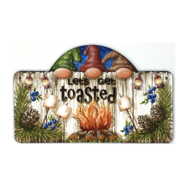 Let's Get Toasted Pattern by Chris Haughey