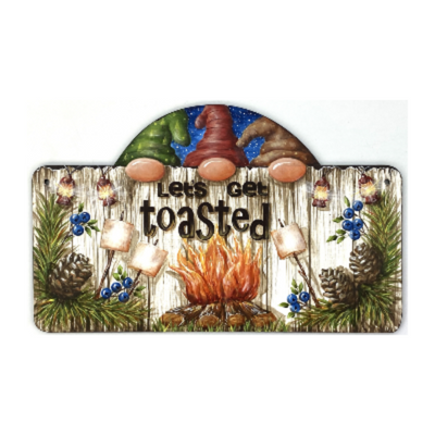 Let's Get Toasted Pattern by Chris Haughey