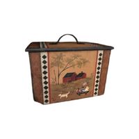 Yellow Dog Farmhouse Box Pattern by Cynthia Erekson