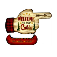 Welcome to the Cabin Pattern by Chris Haughey