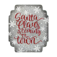 Vintage Santa Sign Pattern by Chris Haughey