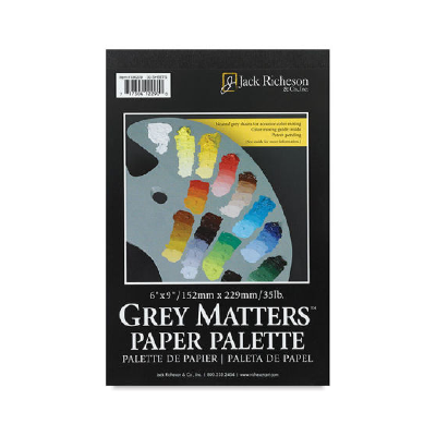 9 in. x 12 in. Grey Matters Paper Palette