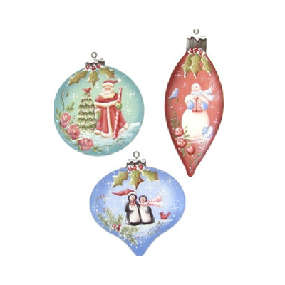 Merry Magical Trio Ornaments Pattern