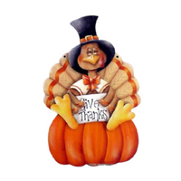 Give Thanks Turkey Ornament E-Pattern