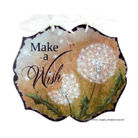 Make a Wish Plaque Ornament E-Pattern