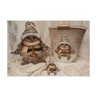 Owl Pail, Cutout and Ornament E-Pattern by Wendy Fahey