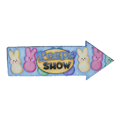 Peeps Show E-pattern by Sandy Le Flore