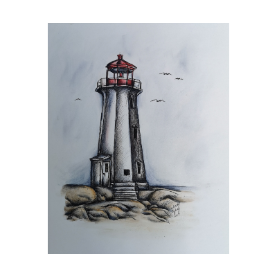 Peggy's Cove E-Pattern by Wendy Fahey