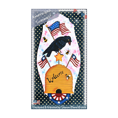 Prim and Patriotic E-Pattern By Sharon Bond