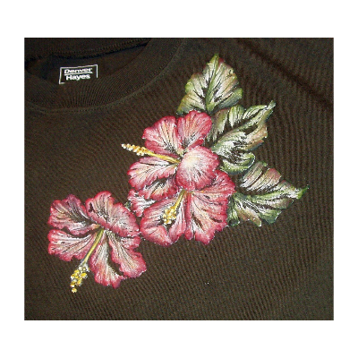 Raised Hibiscus  E-Pattern by Wendy Fahey