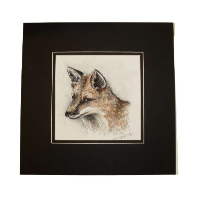 Shy Fox E-Pattern by Wendy Fahey