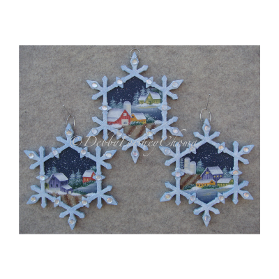 Snowflakes Jewels E-Pattern By Debby Forshey-Choma