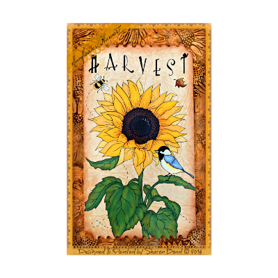 Sunflower Harvest E-Pattern By Sharon Bond