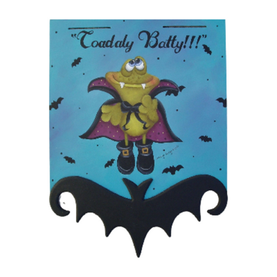 Toadaly Batty By E-Pattern by Wendy Fahey