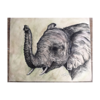Tusk Tusk (Pen and Ink) E-Pattern by Wendy Fahey