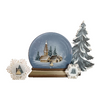 Vintage Chapel Snow Globe E-Pattern by Wendy Fahey