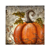 Vintage Pumpkin Plaque E-Pattern by Chris Haughey