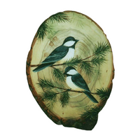Whispering Pines Chickadees E-Pattern by Wendy Fahey