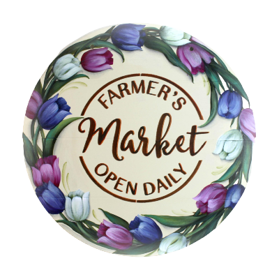 Farmers Market Tulips E-Pattern