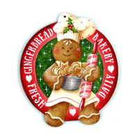 Gingerbread Bakery Ornament E-Pattern by Chris Haughey