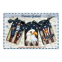 Patriotic Garland E-Pattern By Sharon Bond