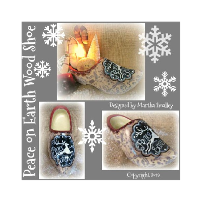 Peace on Earth Wooden Shoe E-Pattern