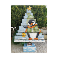 Penguin in Christmas Tree E-Pattern
