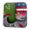 Patriotic Santa Trio E-Pattern