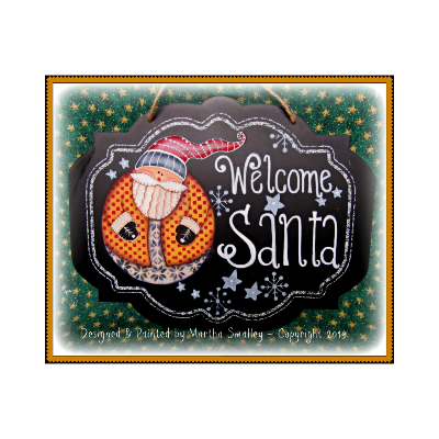 Welcome Santa E-Pattern