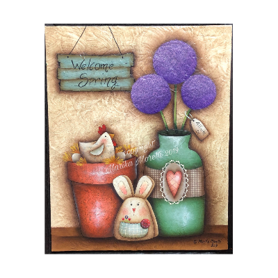 Welcome Spring By Marika Moretti E-Pattern