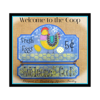 Welcome to the Coop E-Pattern By Martha Smalley