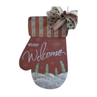 Winter Welcome Mitten E-Pattern By Betty Bowers